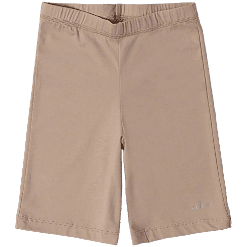 Jockey SG03 Girl's Super Combed Cotton Elastane Stretch Shorties With Ultrasoft Waistband - Skin, 2 pcs (9-10 Years) 