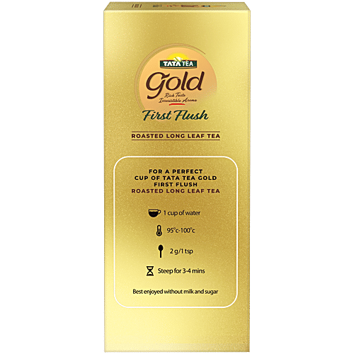 Tata Tea Gold First Flush Roasted Long Leaf Tea, 100 g