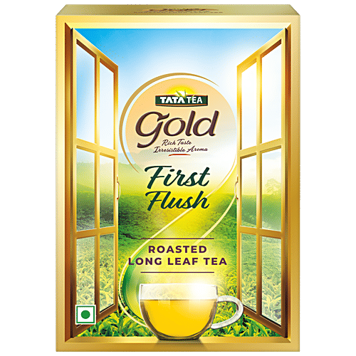 Tata Tea Gold First Flush Roasted Long Leaf Tea, 100 g