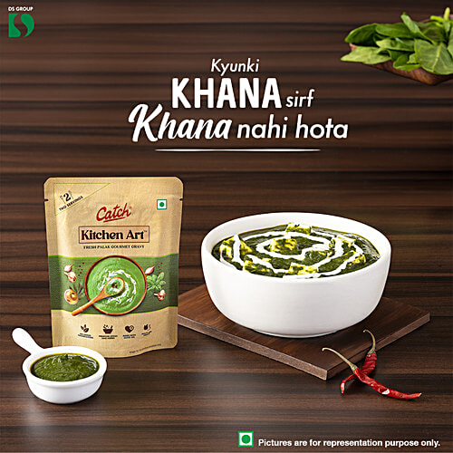 Catch Fresh Palak Gourmet Gravy - Ready To Cook, 100 g Culinary Paste