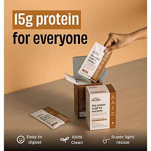 The Whole Truth Cold Coffee Protein Powder Sampler Pack, 210 g 15g Protein Per Sachet