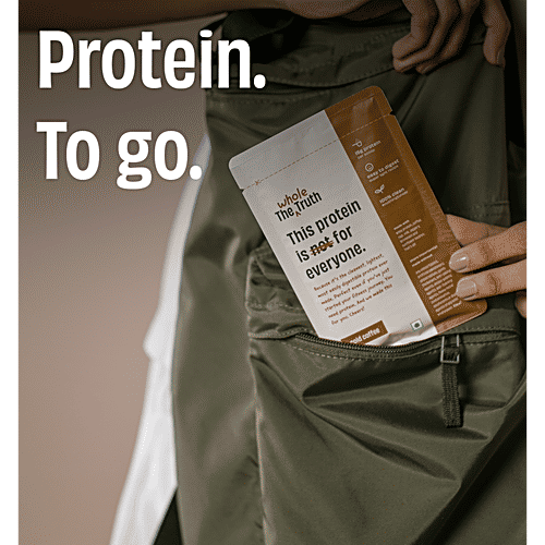 The Whole Truth Cold Coffee Protein Powder Sampler Pack, 210 g 15g Protein Per Sachet