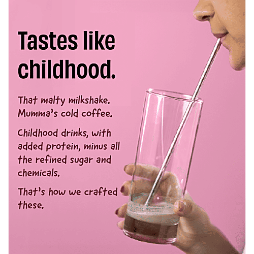 The Whole Truth Cold Coffee Protein Powder Sampler Pack, 210 g 15g Protein Per Sachet