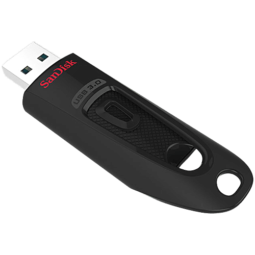 Sandisk 64GB Ultra Flash Drive/Pen Drive - USB 3.0, 1 pc SDCZ48-064G-I35 Read Speed upto 130mbps, Pen Drive, Flash Drive, USB Drive