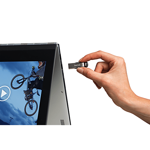 Sandisk 64GB Ultra Flair Pen Drive/Flash Drive - USB 3.0, Metal, 1 pc SDCZ73-064G-I35 