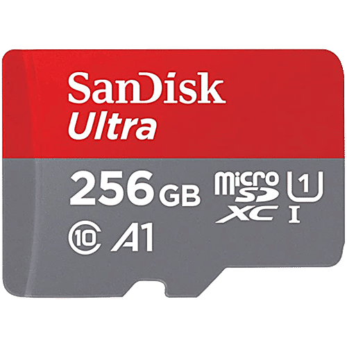Sandisk Ultra 256GB MicroSDXC Memory Card - UHS-I, 150MB/s R, 1 pc SDSQUAC-256G-GN6MN