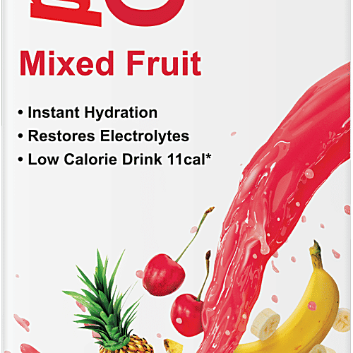 Prolyte ORS Mixed Fruit Electrolyte Drink, 200 ml Tetra Pak Instant Hydration, Low Calorie Drink, WHO Recommended Formula