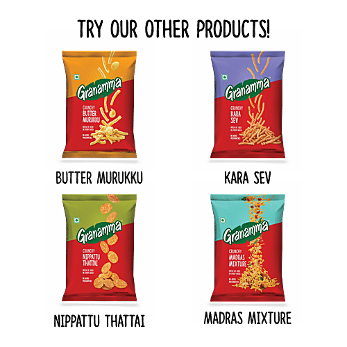 Granamma Crunchy Ribbon Pakoda, 40 g  