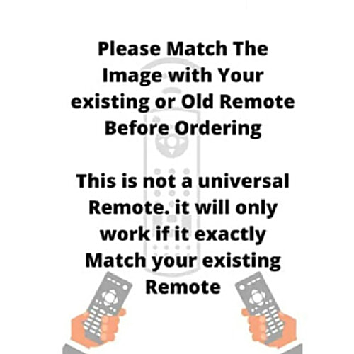 Desidiya ARC484B32 Compatible Remote Control For Daikin AC With Dew Clean Function AC-132L, White, 1 pc