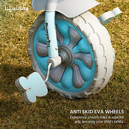 Lifelong Trike Cycle - 3 EVA Wheels, Bell & Basket For Toys, Kids 2-5 Years, 1 pc  Tricycles for kids