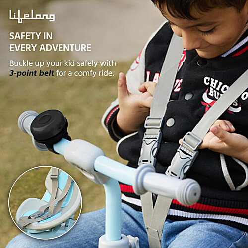 Lifelong Trike Cycle - 3 EVA Wheels, Bell & Basket For Toys, Kids 2-5 Years, 1 pc  Tricycles for kids