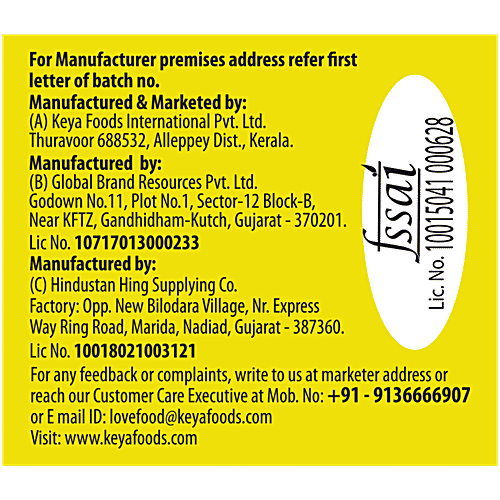 Keya Any Time Eggs Spice Mix Masala For Omlette, Bhurji, Akuri, 95 g