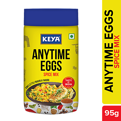 Keya Any Time Eggs Spice Mix Masala For Omlette, Bhurji, Akuri, 95 g