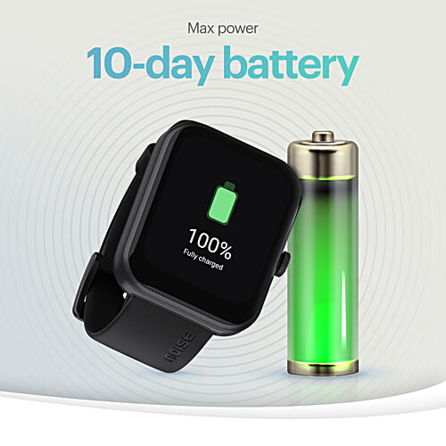 Noise Victor Smartwatch - 4.69 cm HD Display, Jet Black, 1 pc