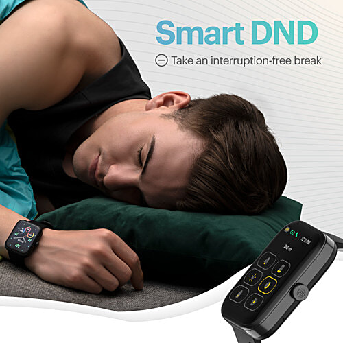 Noise Victor Smartwatch - 4.69 cm HD Display, Jet Black, 1 pc