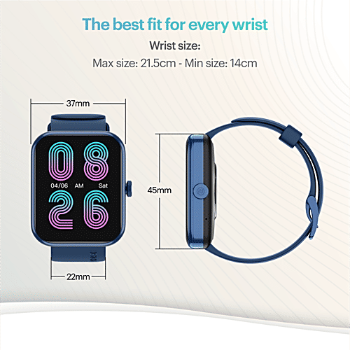 Noise Victor Smartwatch - 4.69 cm HD Display, Jet Black, 1 pc