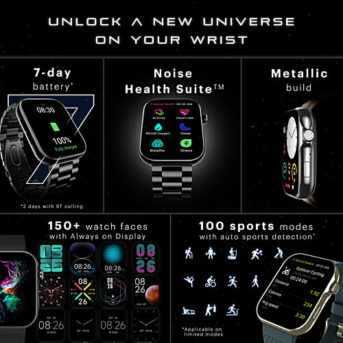 Noise Ultra 3 Smartwatch - 4.97 cm AMOLED Display, 1 pc