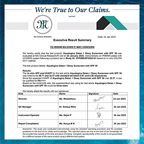 Aqualogica Detan+ Dewy Sunscreen - Cherry Tomato & Hyaluronic Acid, SPF 50+ PA++++ UVA UVB, 50 g  