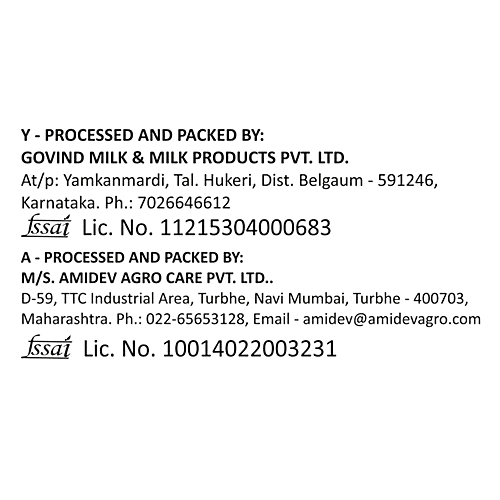 Govind A2 Buffalo Milk, 500 ml  Pasteurised Buffalo Milk