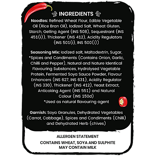 Too Yumm! K-Bomb Ramen Hot N Spicy Instant Noodles, 79 g  No Added Preservatives, No Palm Oil