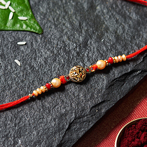 Daivya Sparsh by bigbasket Divine Ganesha Pendant Rakhi, 1 pc