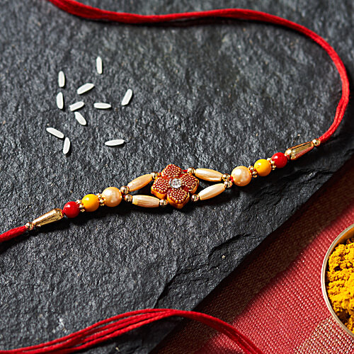 Daivya Sparsh by bigbasket Bright Petal Rakhi, 1 pc