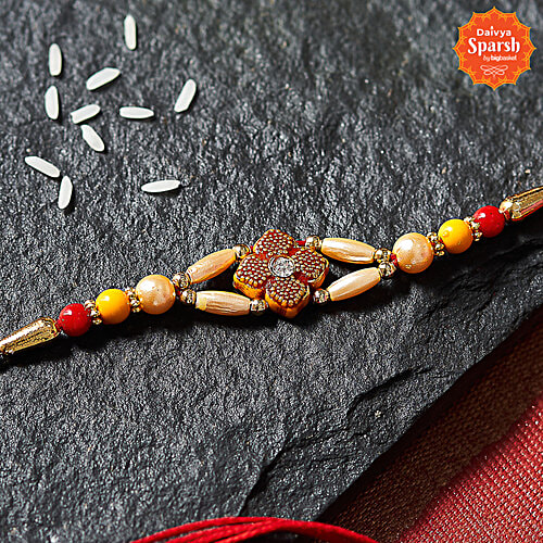 Daivya Sparsh by bigbasket Bright Petal Rakhi, 1 pc