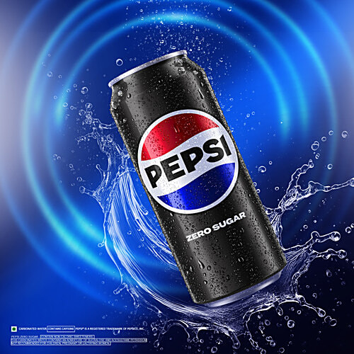 Pepsi Zero Sugar Soft Drink, 300 ml  