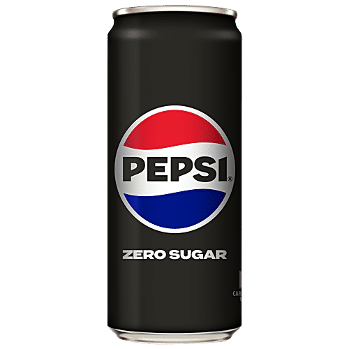 Pepsi Zero Sugar Soft Drink, 300 ml  