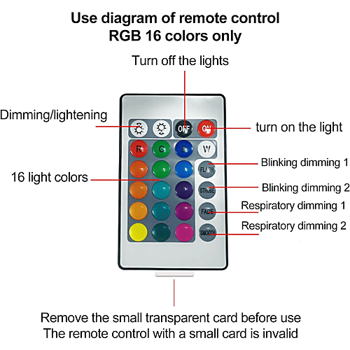 Desidiya Romantic LED Ocean Wave Night Light Crystal Projector, 1 pc For Room/Home Decor