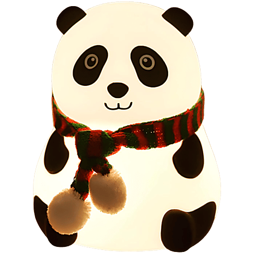 Desidiya Rechargeable Touch Silicone Panda LED Night Light, 1 pc  