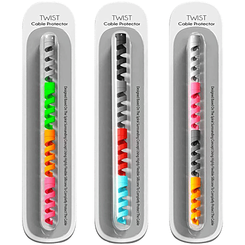 Creative Space Twist Cable Protector, 3 pcs