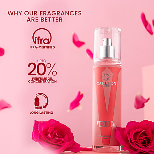 Carlton London Women Veronica Body Mist, 150 ml  
