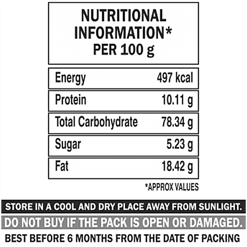 POLKA Ajwain Fan Khari Puff - Crunchy & Flaky Baked Namkeen, 200 g Spiced With Ajwain