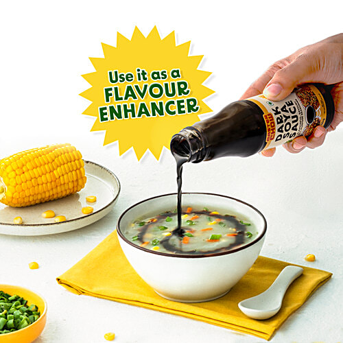 MasterChow Dark Soya Sauce, 210 g  Contains No MSG, Savoury, Umami, Salty