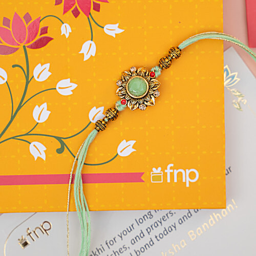 FNP Rakhi Sweet Moments Gift Set With Card & Envelope, 1 Set