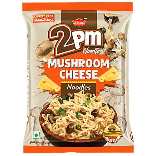 2PM Noodles Instant Noodles - Mushroom Cheese Flavour, 100 g  