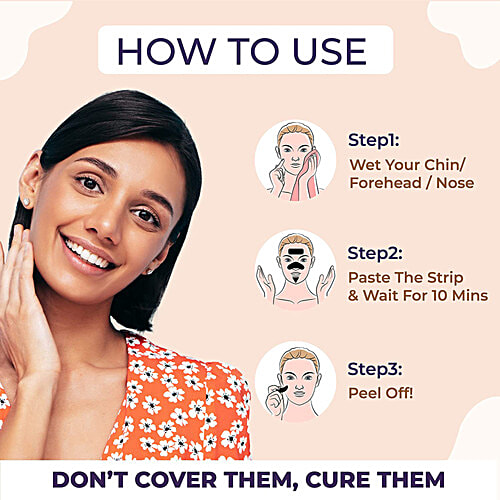 Sanfe Beauty Deep Cleansing Forehead Chin & Nose Strips Pack For Women & Men To Remove Blackheads, 18 pcs