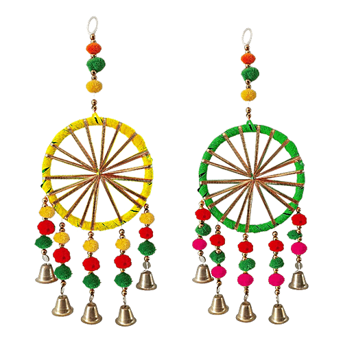 Party Propz Latkans - For Decoration, Assorted Colours, 2 pcs Vibrant Colours
Festive Decor