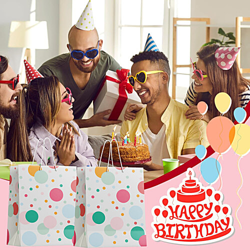 Party Propz Gift Bag - Large, 42 x 30 x 12 cm, 1 pc Versatile Design
Durable Construction
Ample Space