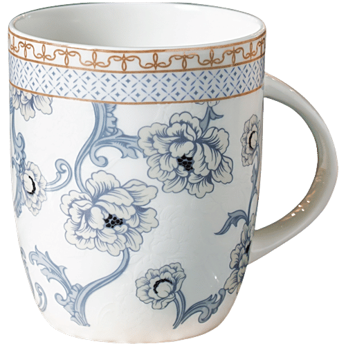 Clay Craft Orchid Coffee/Milk Mug - 355, 370 ml