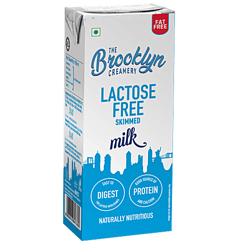 Buy THE BROOKLYN CREAMERY Lactose Free Skimmed Milk Online at Best