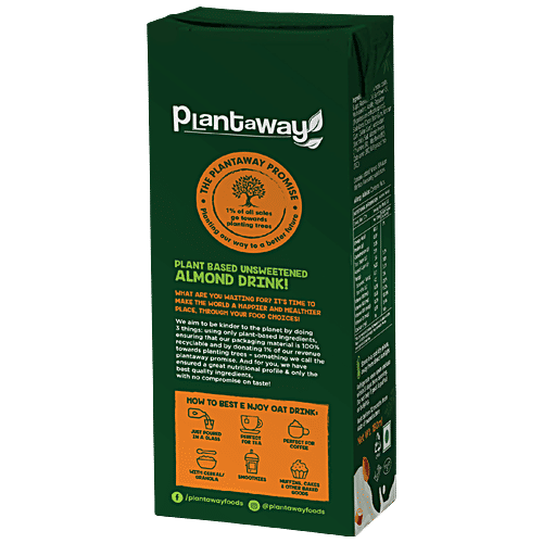 Plantaway Almond Drink, 200 ml Carton