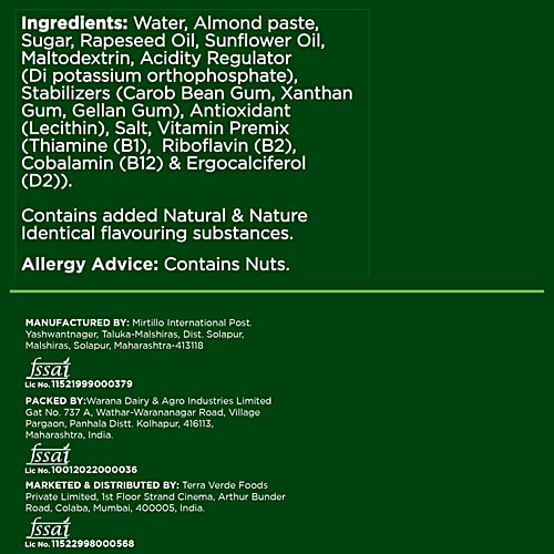 Plantaway Almond Drink, 200 ml Carton