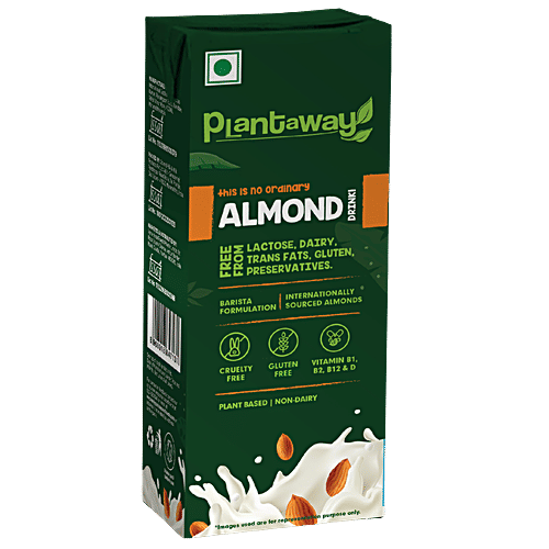 Plantaway Almond Drink, 200 ml Carton