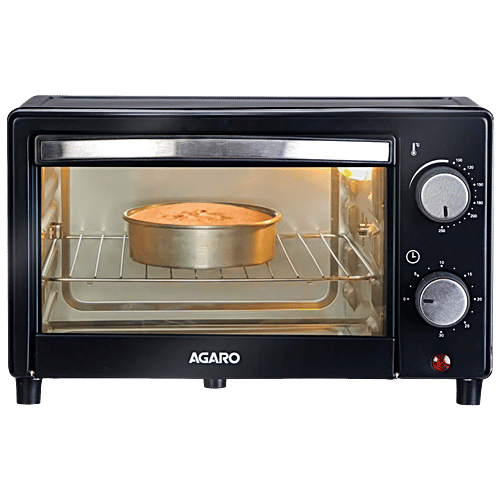 Agaro Marvel 800 W Oven Toaster Griller - Cake Baking, Grilling, Toasting, OTG, Black, 9 L
