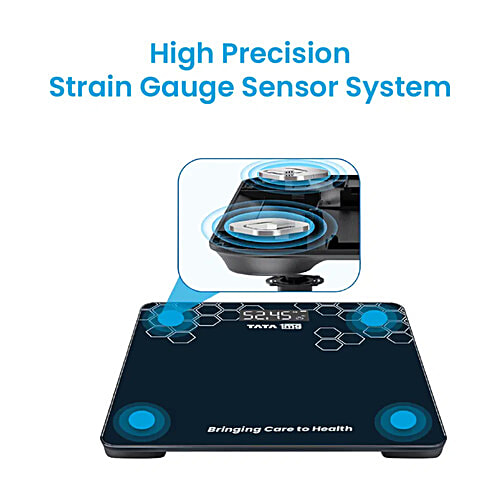 Tata 1mg Digital Weighing Scale, Premium Weighing Machine For Precise Measurement - Verified & Stamped By Legal Metrology Of India, 1 pc  