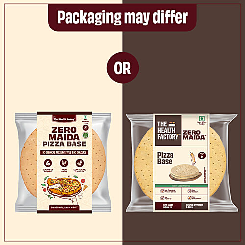The Health Factory Zero Maida Pizza Base, 140 g  