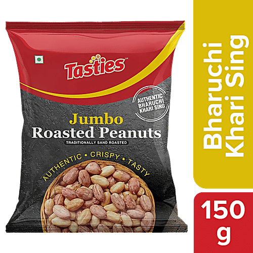 Tasties Bharuchi Khari Sing/Dry Roasted Peanut With Skin, 150 g