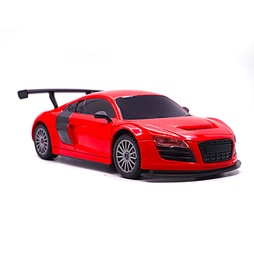 Frendo Remote Control Car - High Speed Racing 1:24 Rechargeable With Headlight, C Type Charging, Red, 1 pc Lights Race Day
Rechargeable Plug, Charge, Ready to Go